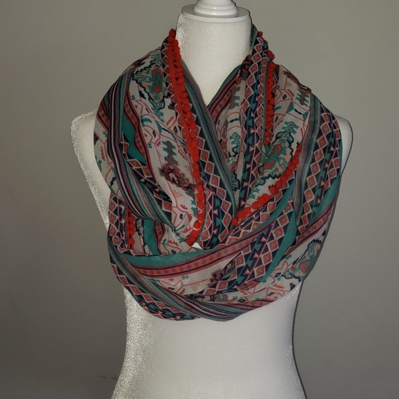 Maurices Accessories - MAURICES | Infinity Scarf aztec pattern
